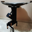 Kit Tacho 62cm + Suporte a Lenha/Carvão