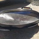 Tacho com Bordas 55cm Original em Aço de Carbono Alças de Ferradura