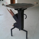 Kit Tacho 62cm + Suporte a Lenha/Carvão